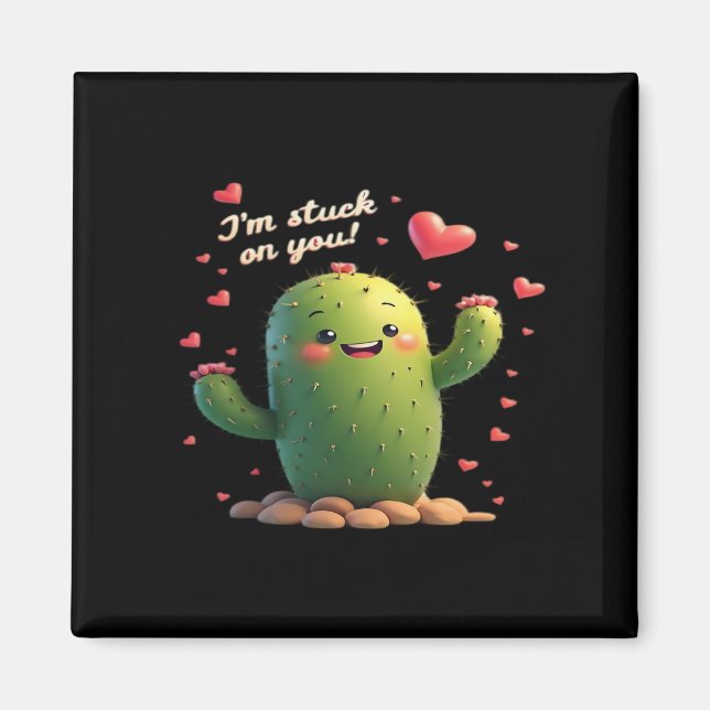 Imã Estou Preso a Você Estilo Romântico Clássico (Frente)