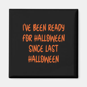 Imã Estou Pronta Para O Halloween Desde O Último Hallo