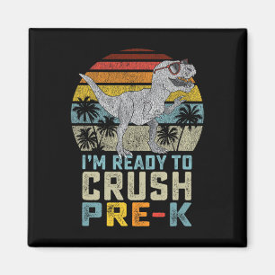 Imã Estou Pronto Para Dominar o Dinossauro Pré K Prime