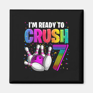 Imã Estou pronto para esmagar 7 7 de aniversário de Bo