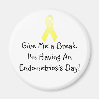 Imã Estou tendo um dia de endometriose!