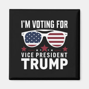Imã Estou votando para o vice-presidente Trump Eleição