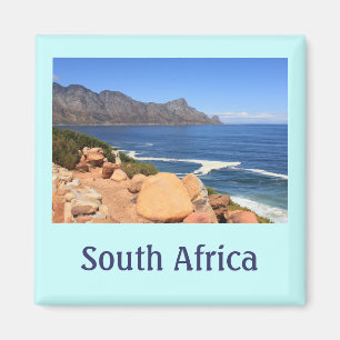 Imã Estrada da costa a Cape Town, África do Sul