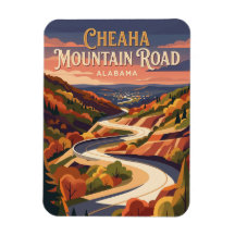 Estrada da Montanha Cheaha Alabama