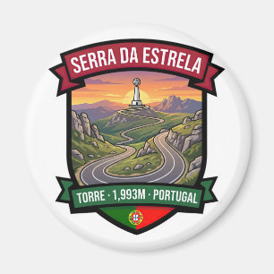 Imã Estrada da Montanha da Serra da Estrela Portugal