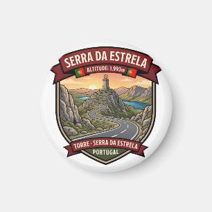 Imã Estrada das Serras de Portugal da Serra da Estrela