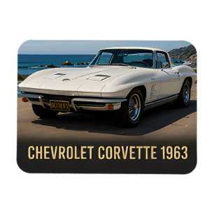 Ímã Estrada de carro esportivo americano Chevrolet Cor