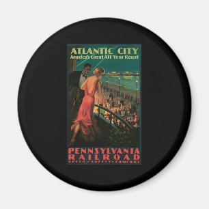 Imã Estrada de ferro de Atlantic City Pensilvânia