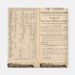 Imã Estrada de Ferro do Rio New York Central e Hudson