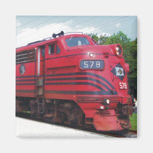 Imã Estrada de ferro F-7A #578 @ Cape May New Jersey