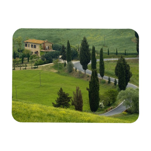 Ímã Estrada de Pienza a Montepulciano, 2 (Horizontal)