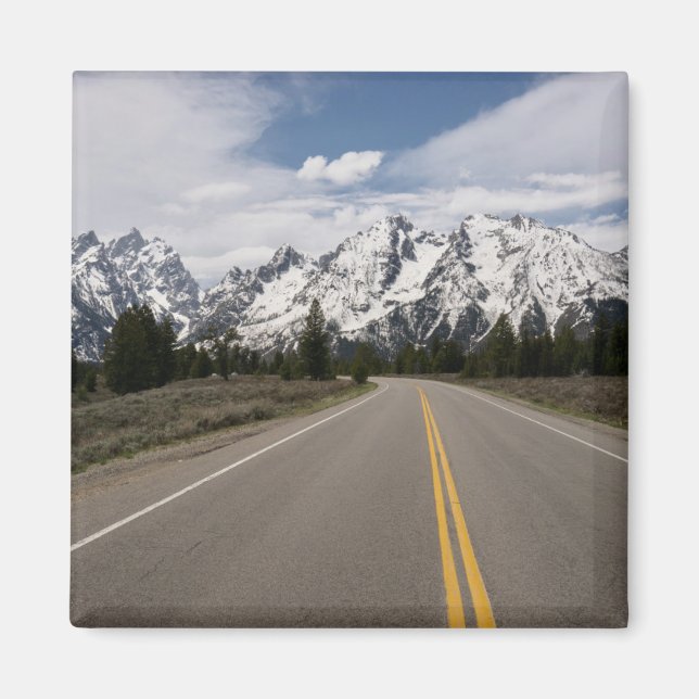 Imã Estrada para a Serra de Teton (Frente)