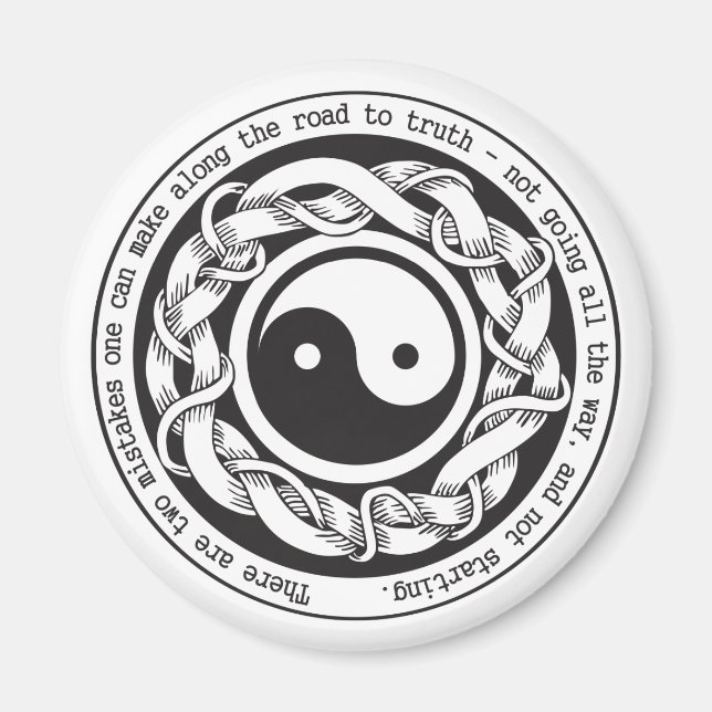 Imã Estrada para a Verdade Yin Yang (Frente)