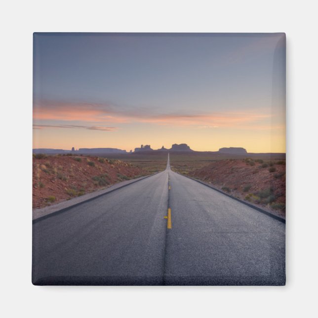 Imã Estrada para o Parque Tribal do Vale do Monumento (Frente)