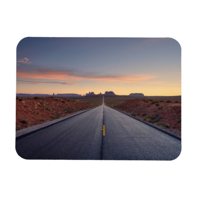 Ímã Estrada para o Parque Tribal do Vale do Monumento (Horizontal)