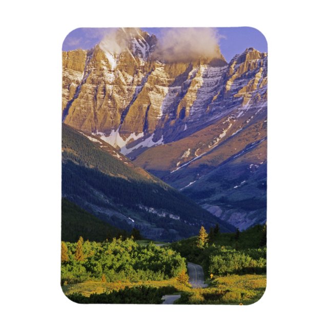 Ímã Estrada Red Rock em Waterton Lakes National Park (Vertical)