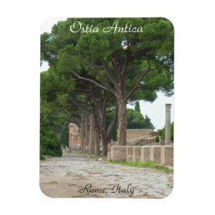 Ímã Estrada velha de Ostia Antica
