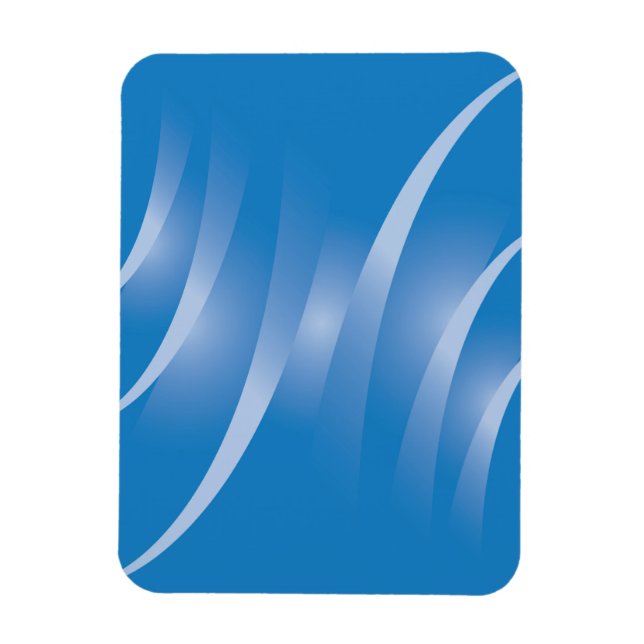 Ímã estradas em azul (Vertical)