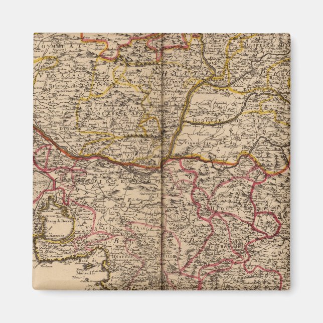 Imã Estradas francesas (Frente)