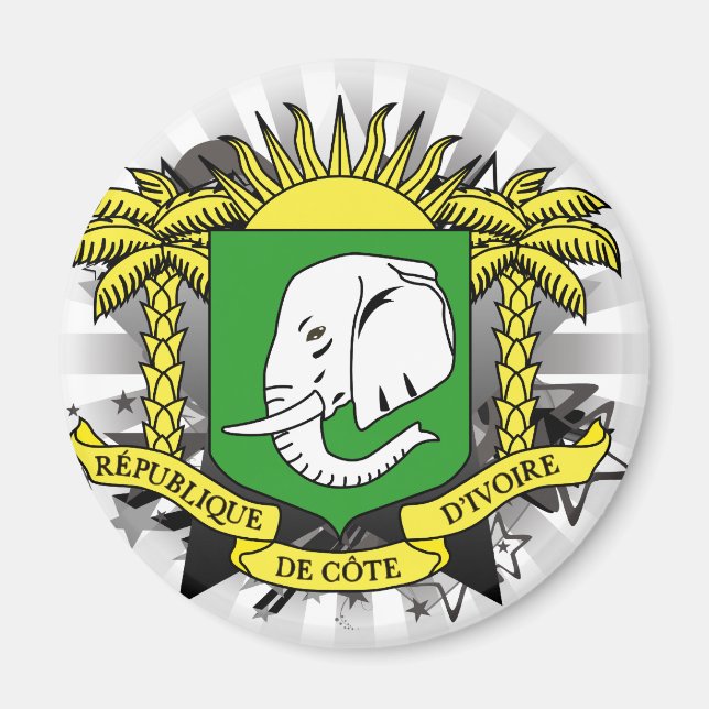 Imã Estrela da Costa do Marfim (Frente)