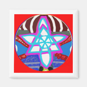 Imã ESTRELA de brilho - Karuna Reiki NOSA