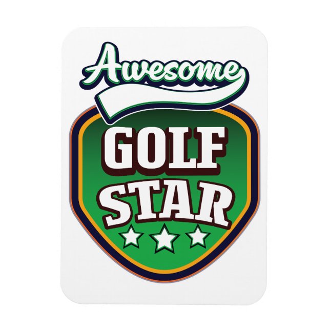 Ímã Estrela de Golfe Incrível  (Vertical)