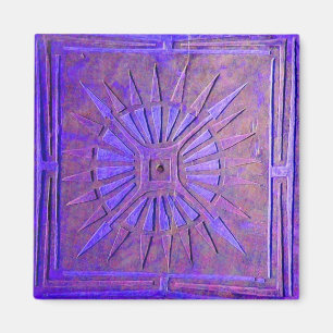 Imã ESTRELA DE MANHÃ, azul roxo