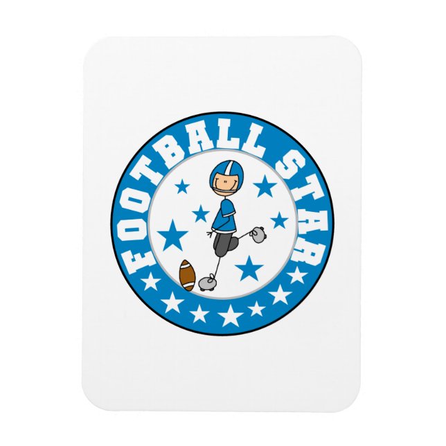 Ímã Estrela do Futebol (Vertical)
