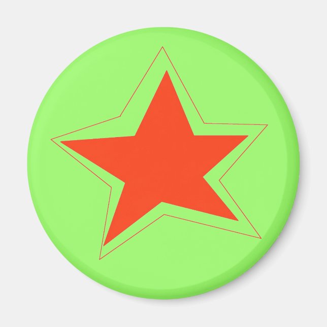 Imã Estrela do ímã Semana (Frente)