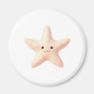Imã Estrela-do-mar Rosa Fofa