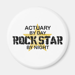 Imã Estrela do rock do escrivão em a noite