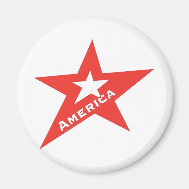 Imã Estrela dos EUA (Frente)