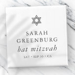 Imã Estrela Elegante Moderna Simples de David Bat Mitz<br><div class="desc">Design é composto por tipografia sans serif e por tipografia cursiva de escrita lúdica sobre um fundo simples. Disponível aqui: http://www.zazzle.com/store/selectpartysupplies</div>