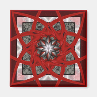 Imã Estrela Negra Vermelha 2