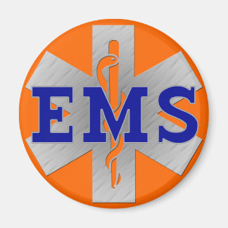 Imã Estrela Prateada da Vida com EMS Azul