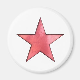 Imã estrela vermelha