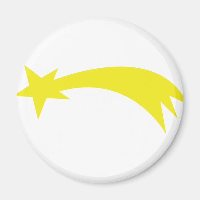 Imã estrela x-mas - estrela em queda (Frente)