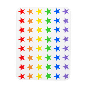 Ímã Estrelas arco-íris