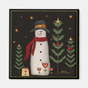 Imã Estrelas Comprando a inspirividade de Natal de Sno