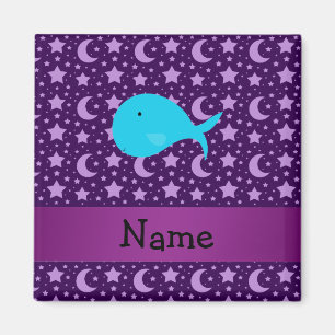 Imã Estrelas conhecidas personalizadas do roxo da