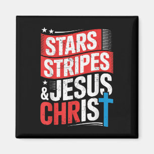 Imã Estrelas de Jesus Cristo Cristão estrelas estrias