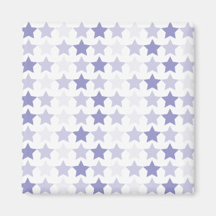 Imã Estrelas de Ombre Azul Patriótica