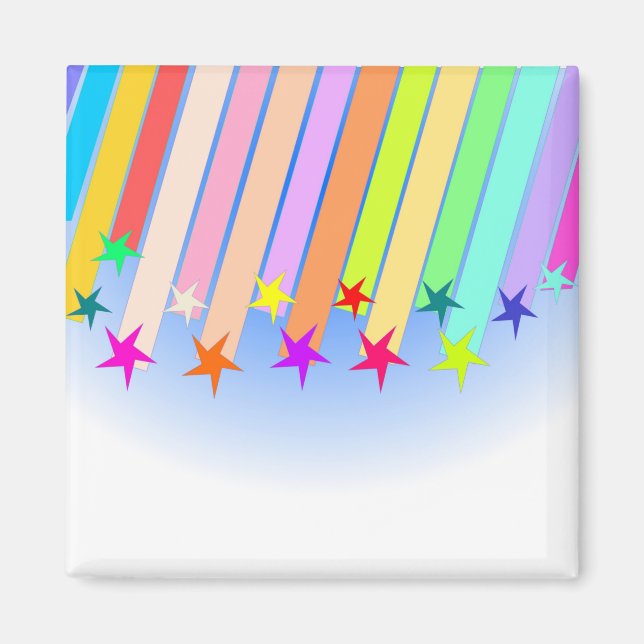 Imã estrelas de tiro (Frente)