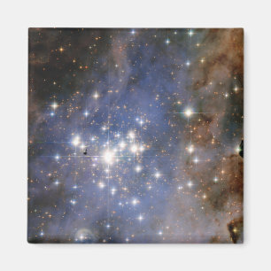 Imã Estrelas Diamante na Nebulosa de Carina Hubble Esp