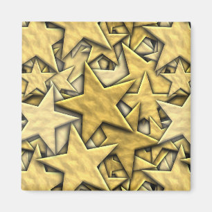 Imã Estrelas Dourados