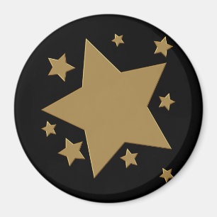 Imã Estrelas Dourados