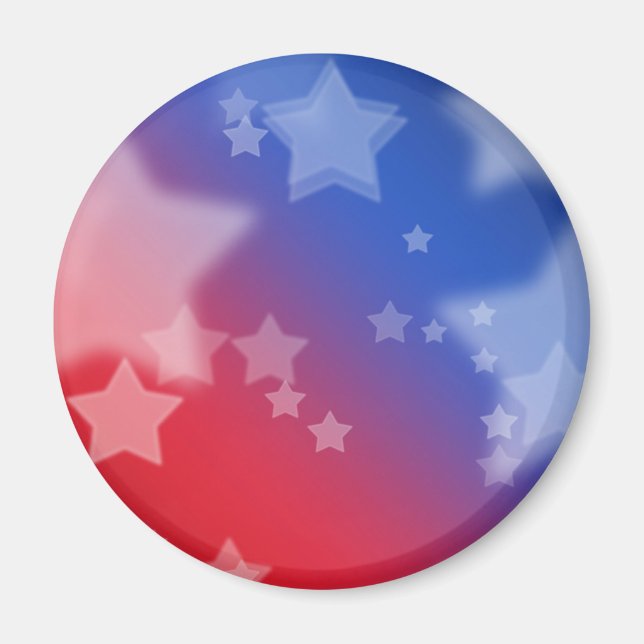 Imã estrelas e faixas (Frente)