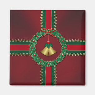 Imã Estrelas e Stripes Magnetos de Natal