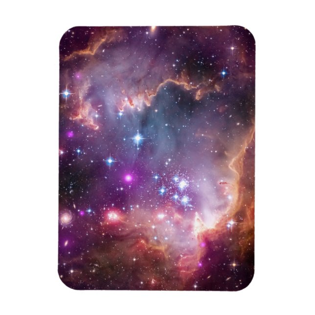 Ímã Estrelas Jovens Na Pequena Nuvem Magalhônica. (Vertical)