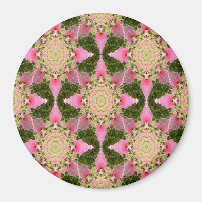 Imã Estrelas Rosa... (Frente)